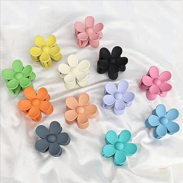 Flower Claw Hair Clips