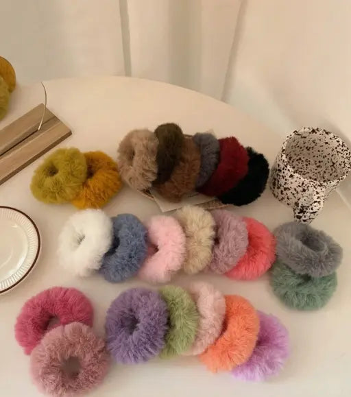 Cute Plush Scrunchie