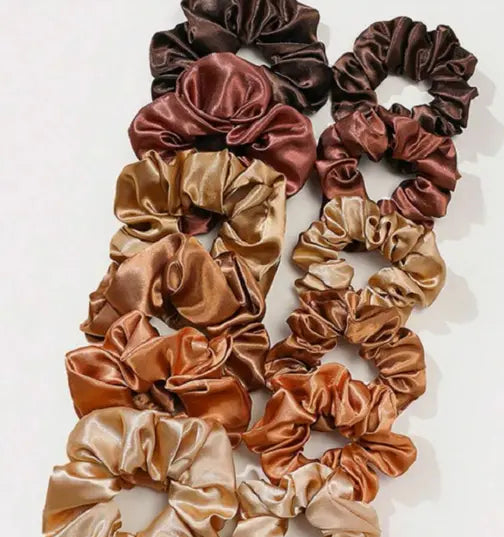 Classic Satin Scrunchies