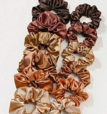 Classic Satin Scrunchies